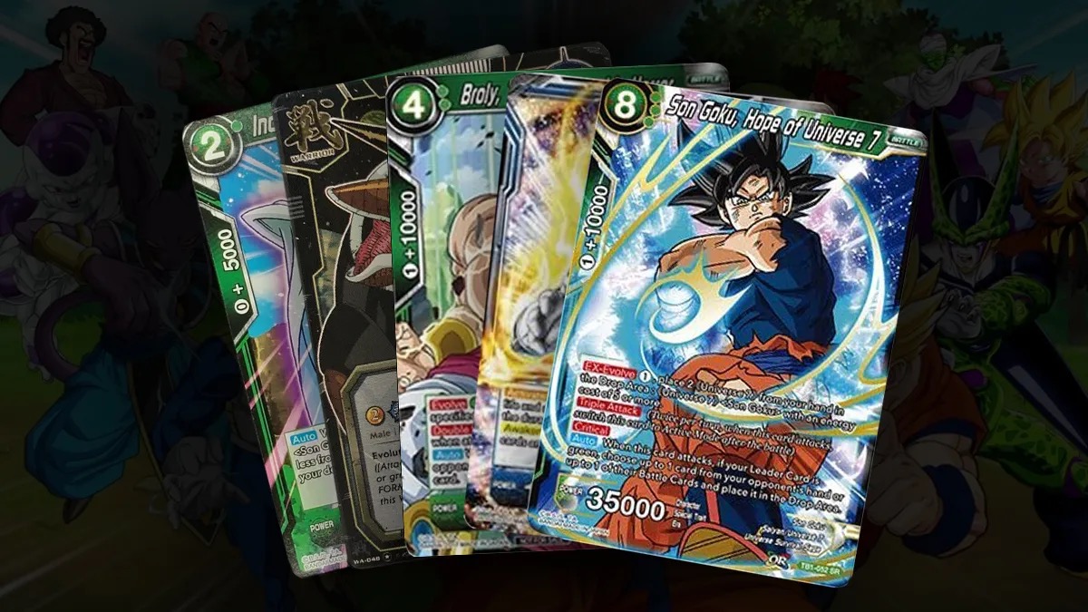 dragon ball card product photo